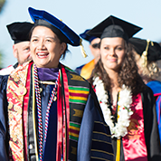Foothill president leads graduation procession
