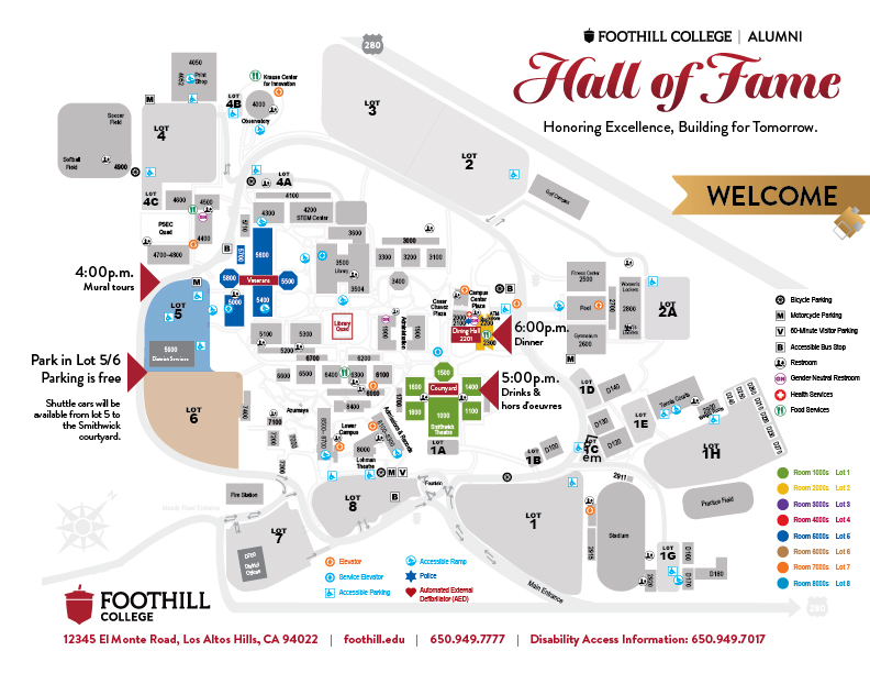 AHOF Map