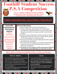 Student Success PSA Competition