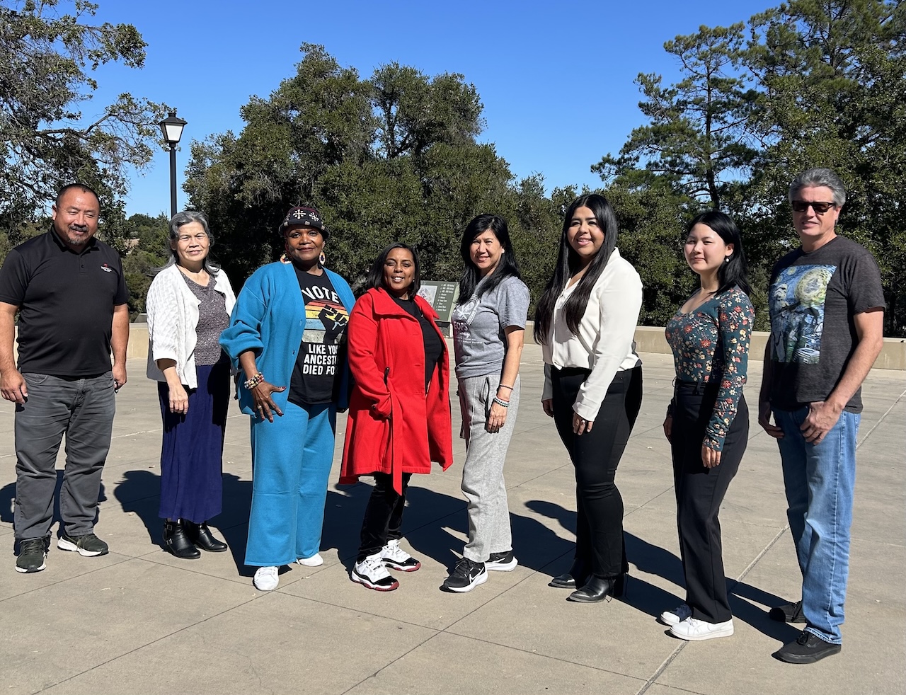 EOPS team members four women and two males