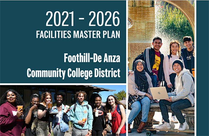 Foothill-De Anza Community College Distrist 2021-2026 Facilties Master Plan Cover