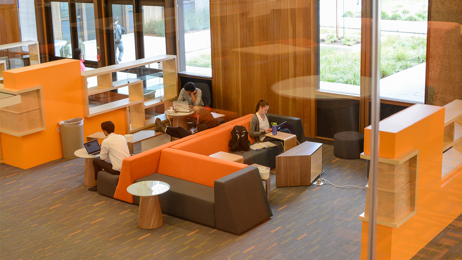 Foothill College interior library