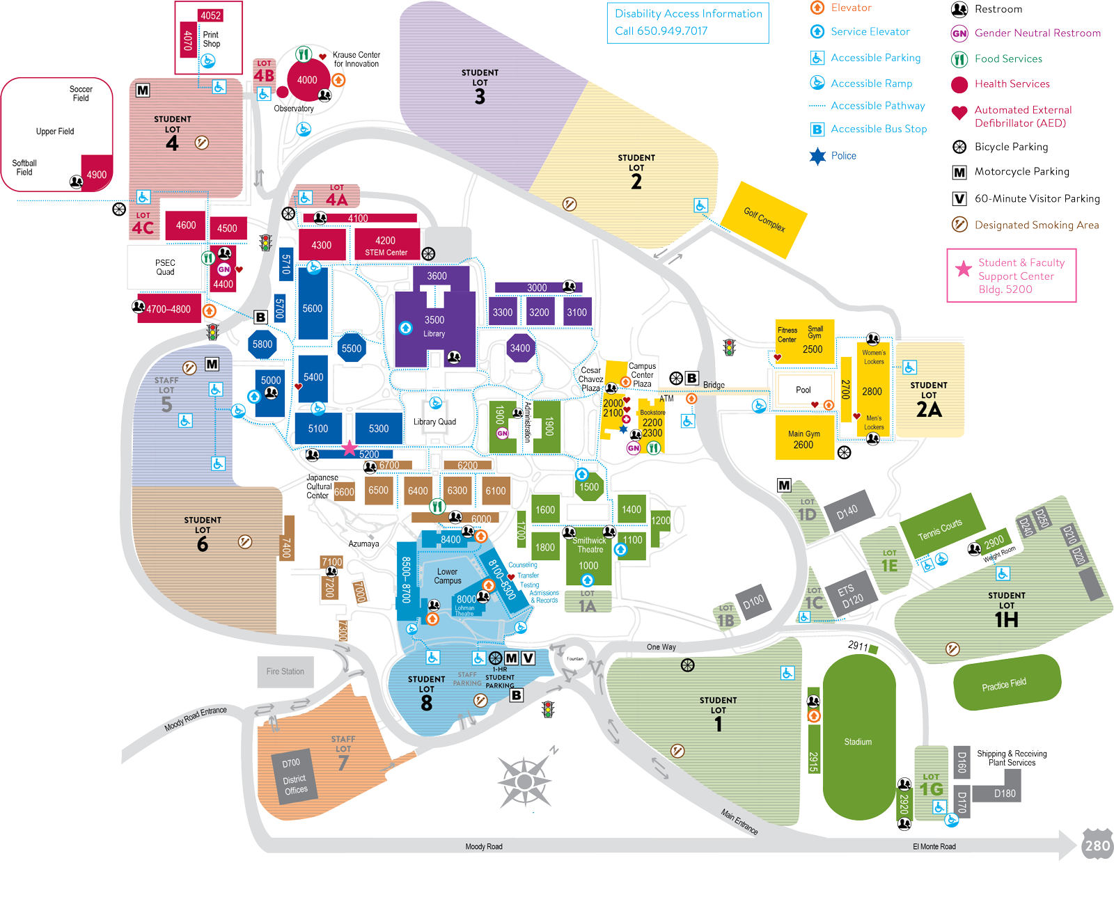 Campus Map. 