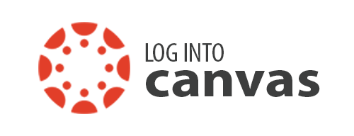 Canvas login button