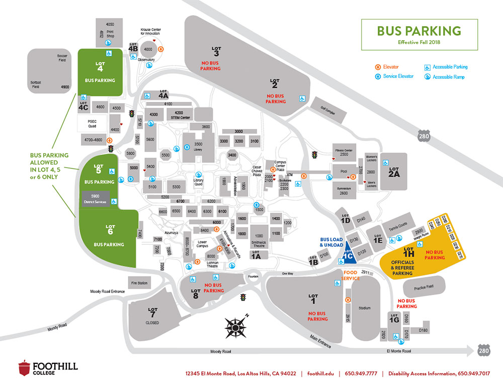 Bus Parking Map