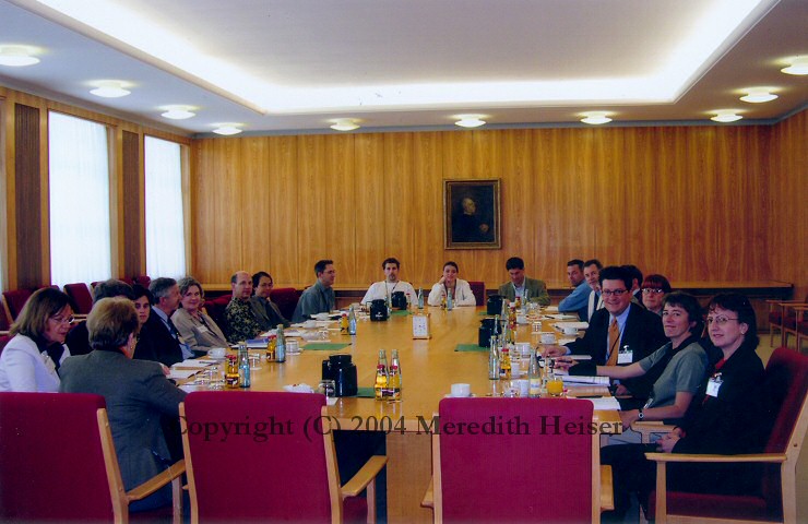 Dr. Heiser at German Foreign Ministry