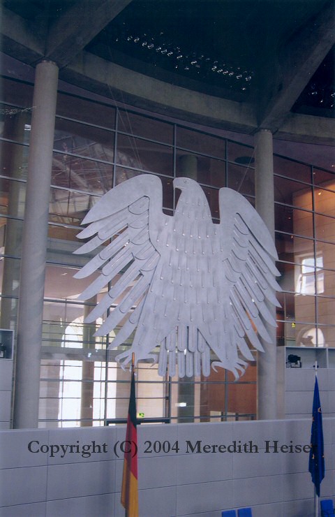 Symbol of Germany in the Bundestag