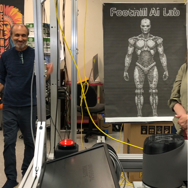 AI lab at Foothill College