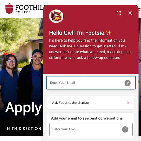Illustration of a chatbot providing online assistance.