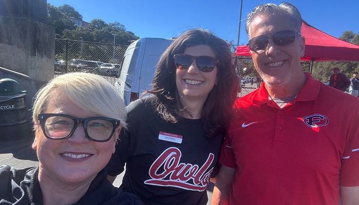 Kristina Whalen, Stacy Glexiner and Mike Tejeiro