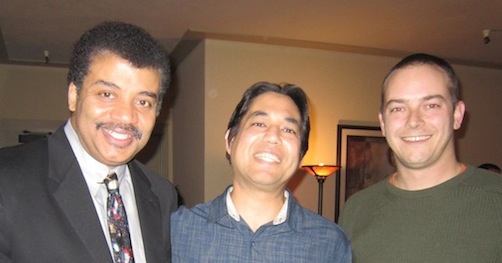 Neil Degrasse Tyson, me and George