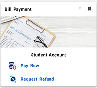 Bill Payment Student Accounts