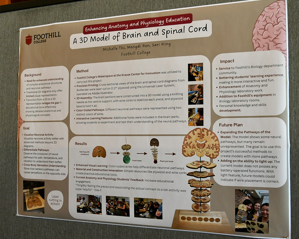 Picture of the poster at the RSLS event