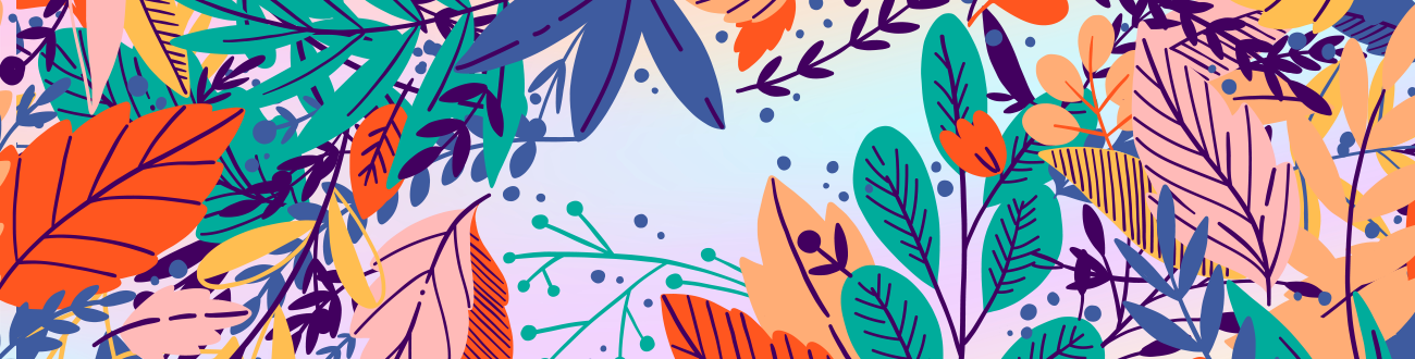 mutli flower graphic