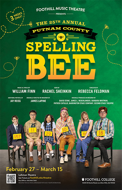 The 25th Annual Putnam County Spelling Bee Poster