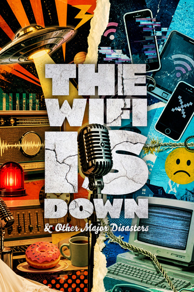 The Wifi is Down poster - decorative image